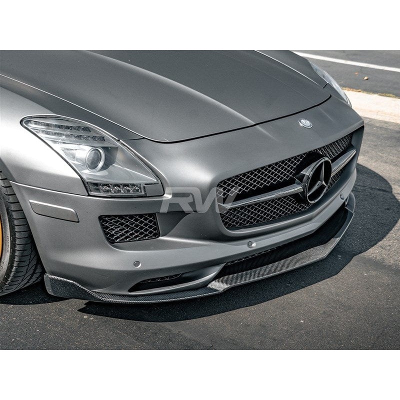 RW Carbon Renn Style Carbon Fiber Front Lip – Mercedes SLS