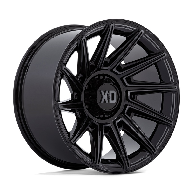 XD Wheels XD867 Specter 20″ 6×139.7 Gloss Black With Gray Tint