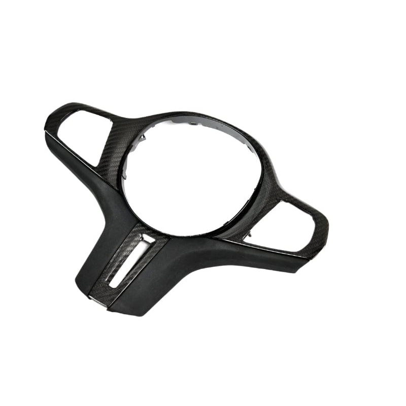 AutoTecknic Carbon Alcantara Steering Wheel Trim – G05 X5 | G06 X6 | G07 X7