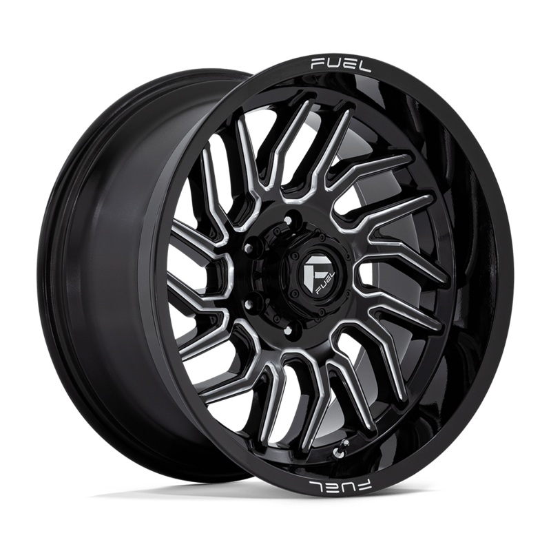 Fuel Wheels D807 Hurricane 20″ 6×139.7 Gloss Black Milled