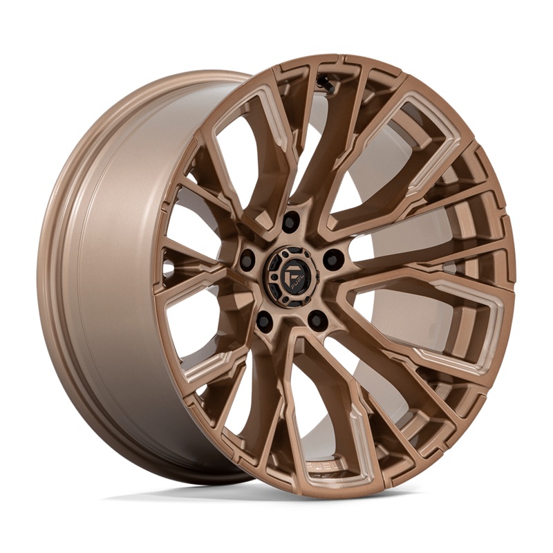 Fuel Wheels D850 Rebar 20″ 5×127 Platinum Bronze Milled
