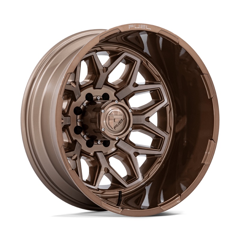 Fuel Wheels D876 Flux Dually 20″ 8×210 Platinum Bronze