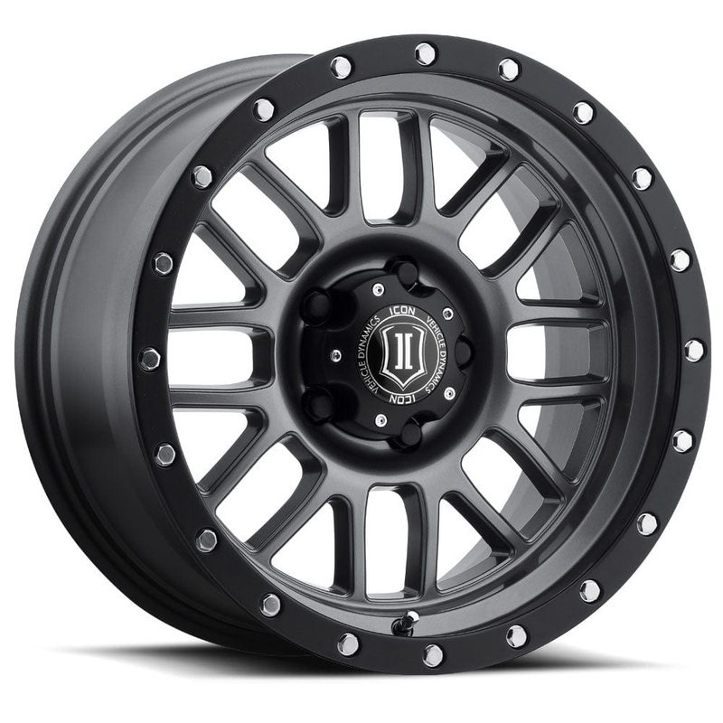 ICON Alloys Alpha 20″ 8×170 Gun Metal