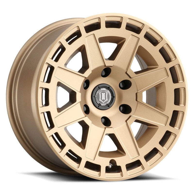 ICON Alloys Compass 17″ 6×135 Satin Brass