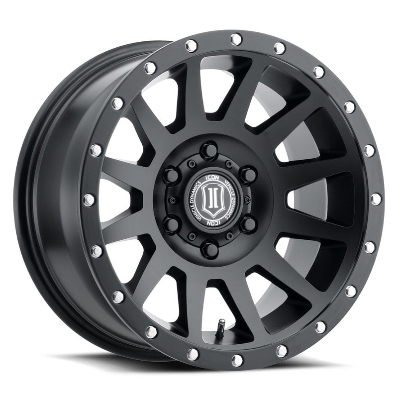 ICON Alloys Compression 18″ 5×150 Satin Black