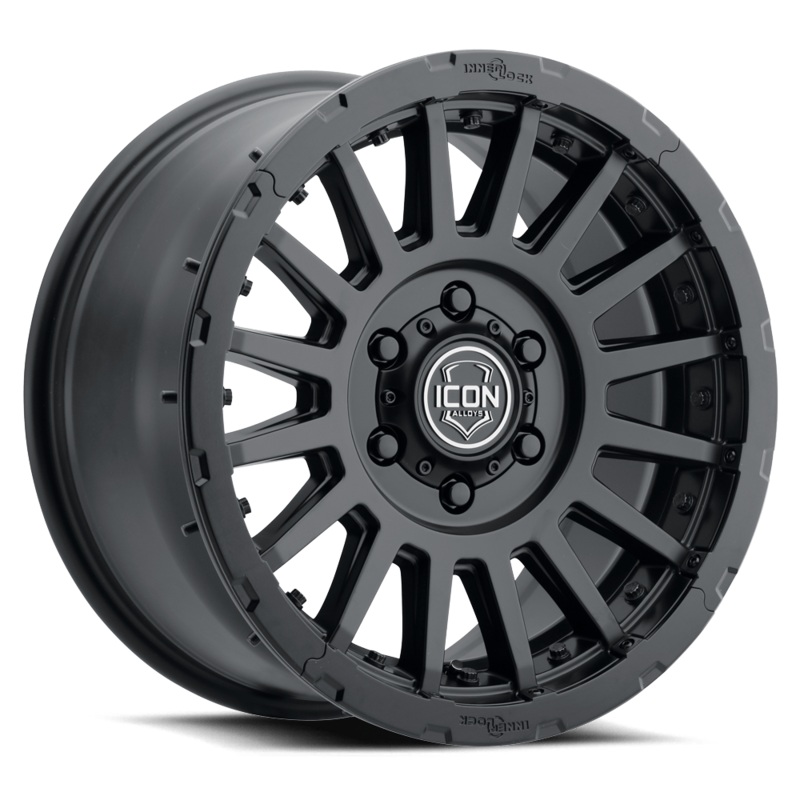 ICON Alloys Recon Pro 17″ 5×150 Satin Black
