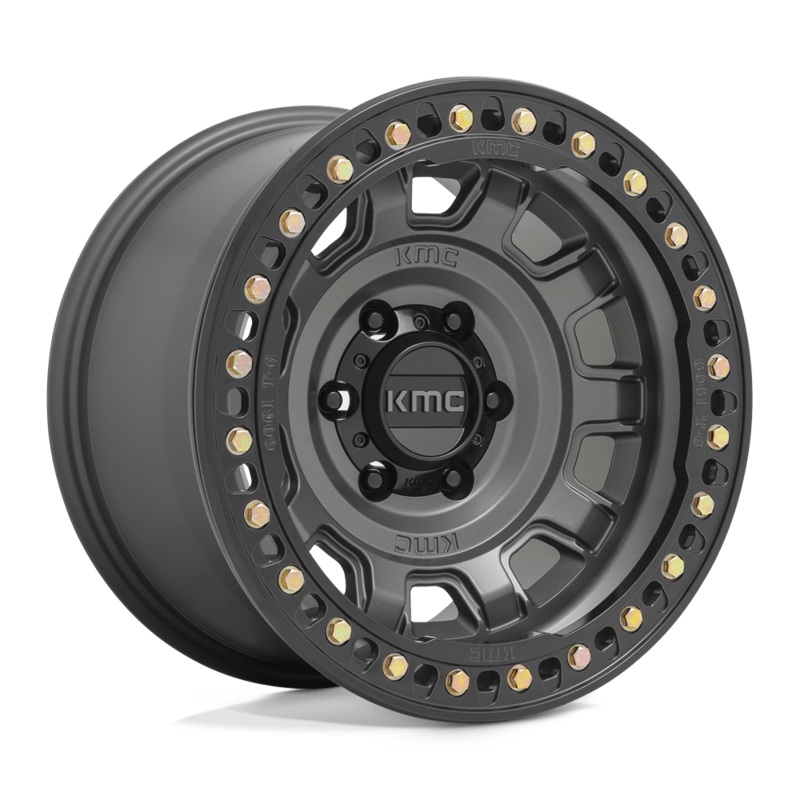 KMC Wheels KM236 Tank Beadlock 17″ 6×139.7 Anthracite