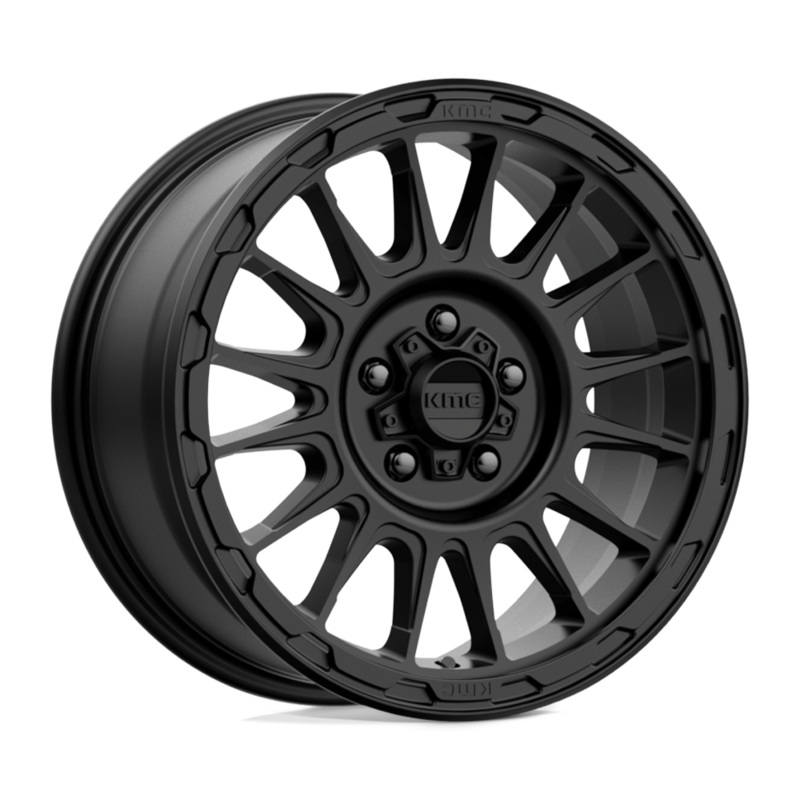 KMC Wheels KM542 Impact 17″ 5×127 Satin Black