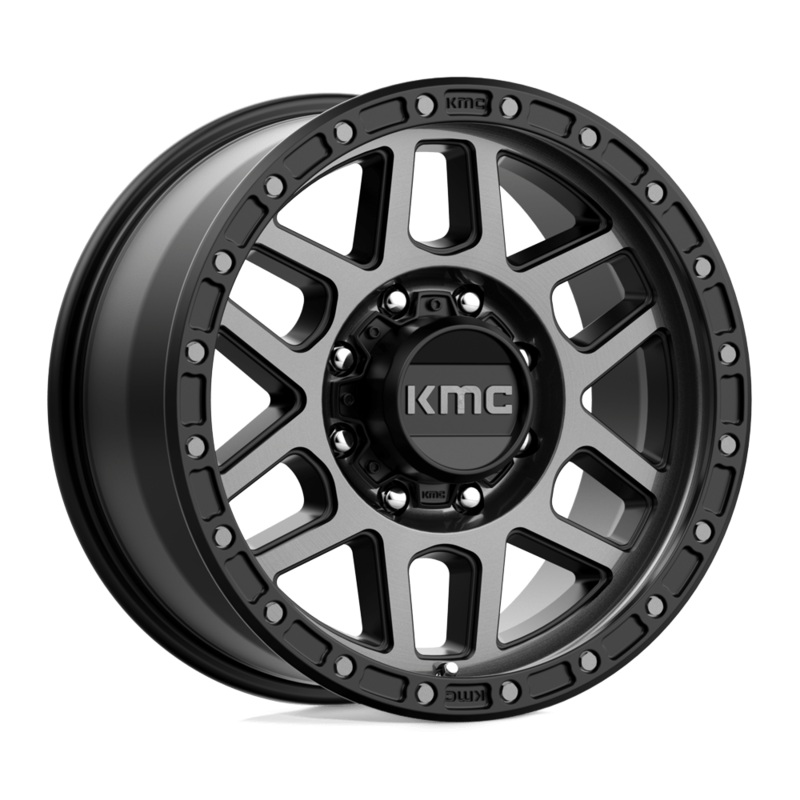 KMC Wheels KM544 Mesa 17″ 8×170 Satin Black With Gray Tint