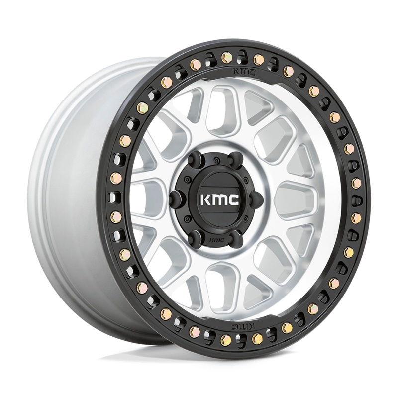 KMC Wheels KM549 GRS 17″ 6×135 Machined With Satin Black Lip
