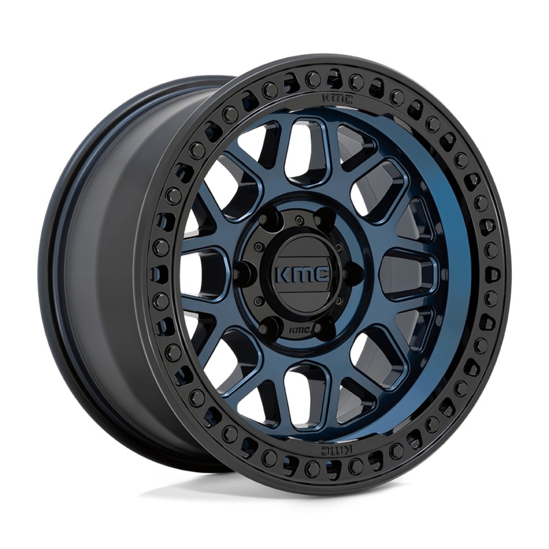 KMC Wheels KM549 GRS 18″ 5×150 Midnight Blue With Gloss Black Lip