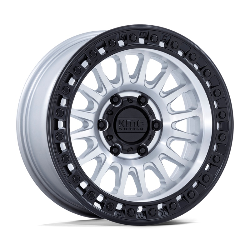 KMC Wheels KM552 IMS 18″ 6×139.7 Machined W/ Black Lip