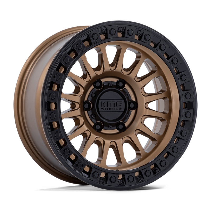 KMC Wheels KM552 IMS 18″ 8×165.1 Matte Bronze With Gloss Black Lip