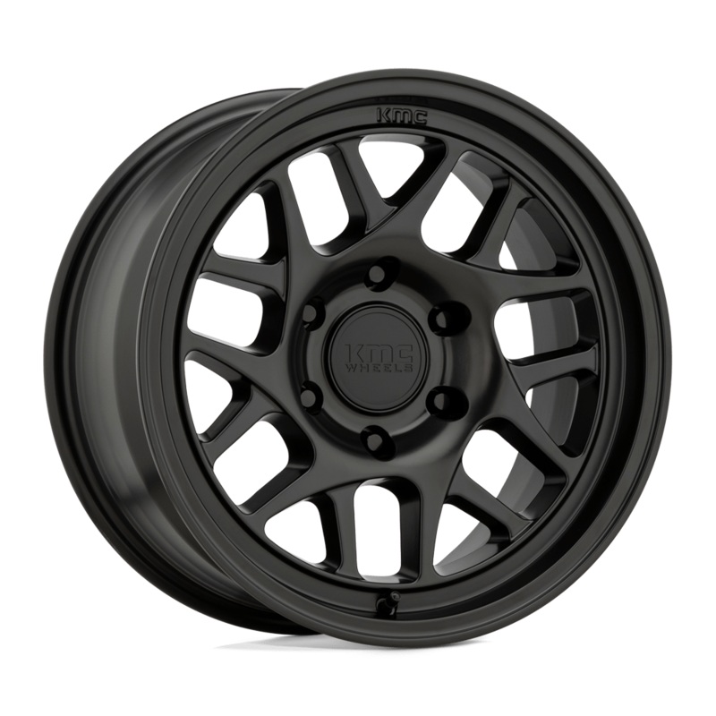 KMC Wheels KM717 Bully OL 17″ 5×139.7 Satin Black