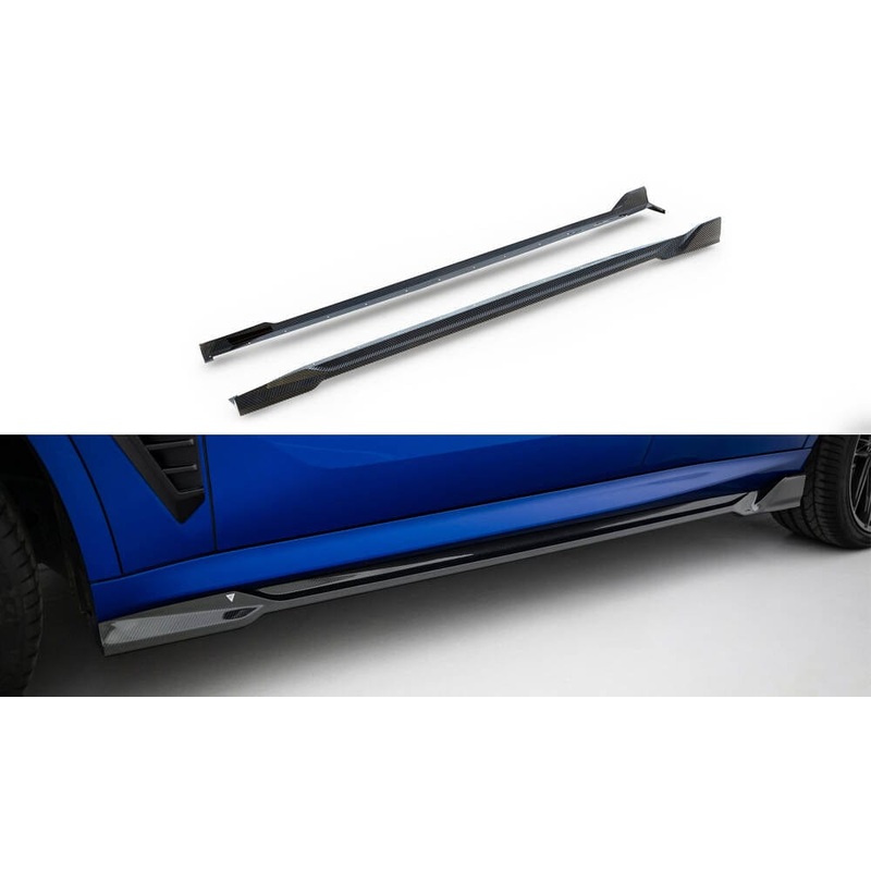 Maxton Design Carbon Fiber Side Skirts – BMW X5 M-Pack G05 LCI / X5M F95 LCI