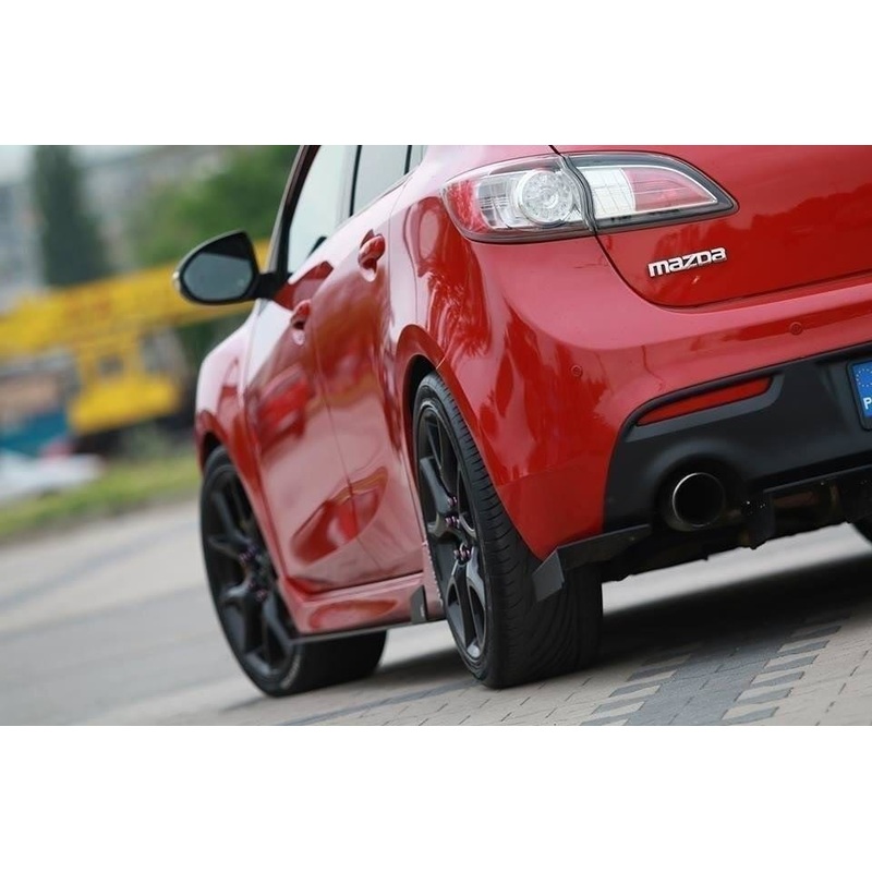 Maxton Design Racing Rear Side Splitters – Mazda 3 Mk2 MPS
