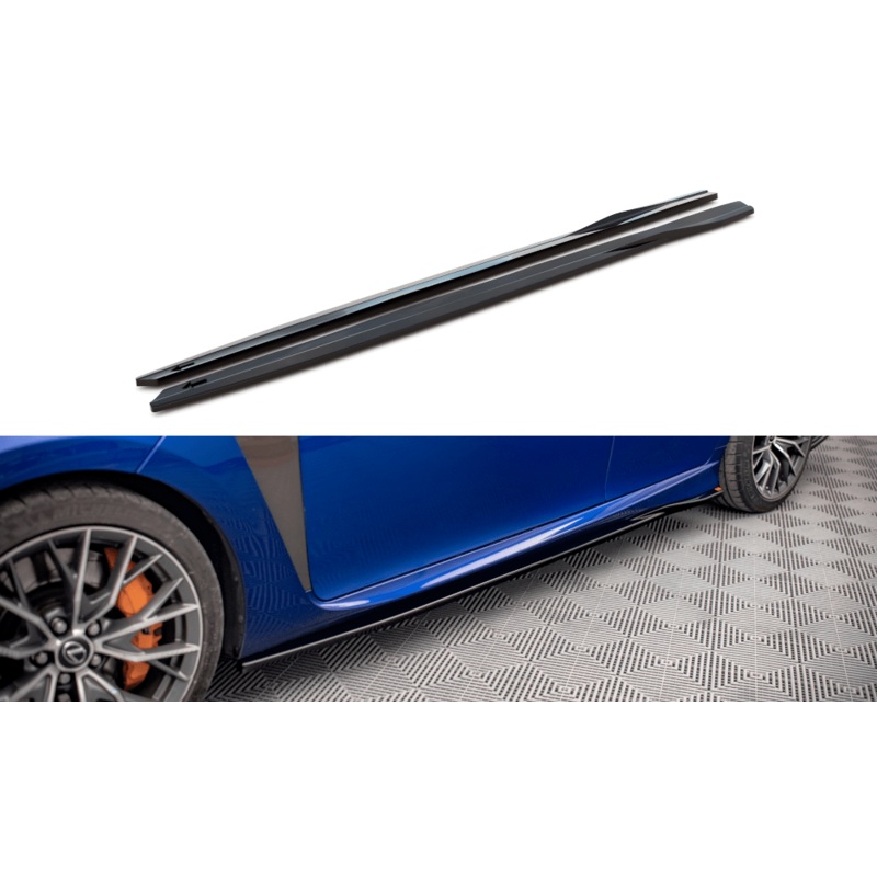 Maxton Design Side Skirts Diffusers – Lexus GS F Mk4 Facelift