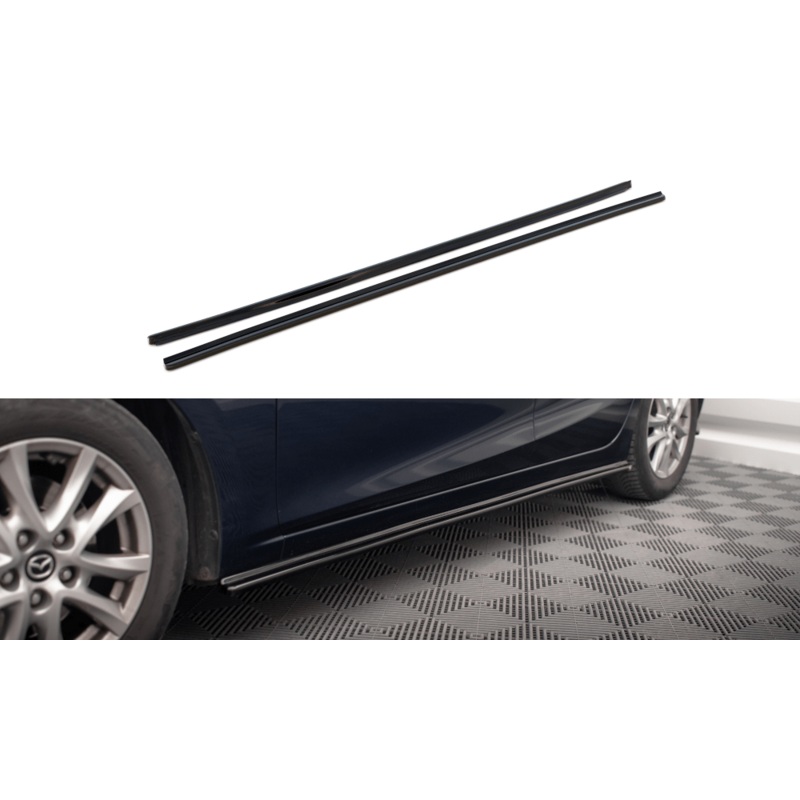 Maxton Design Side Skirts Diffusers – Mazda 3 BN (Mk3)