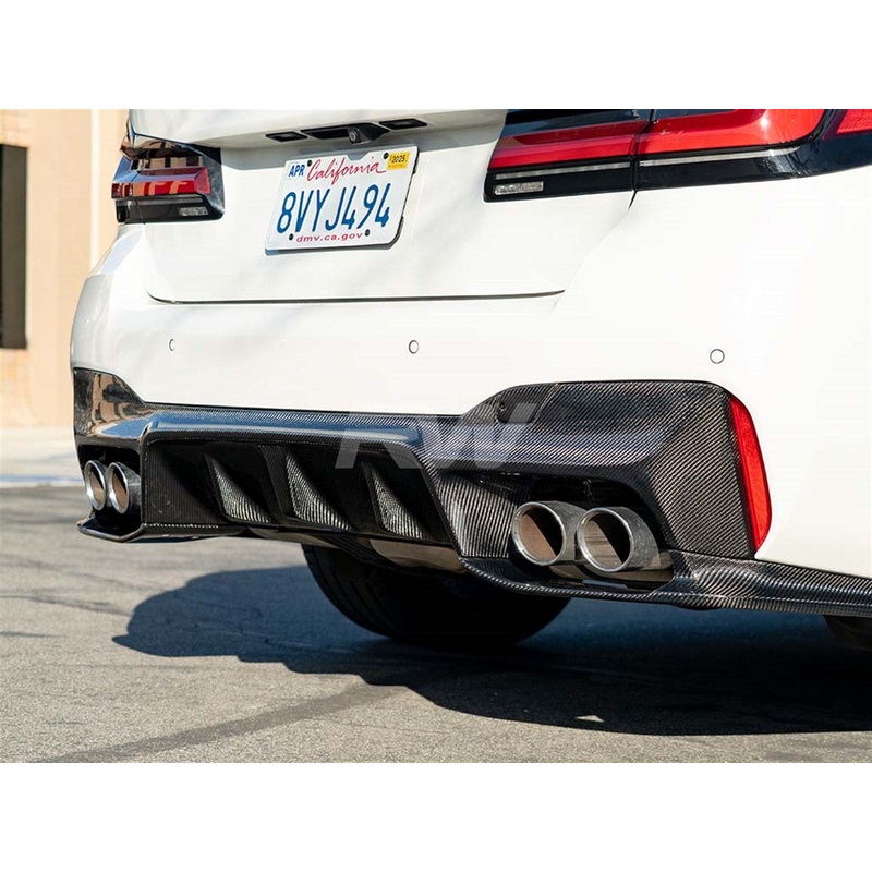 RW Carbon 3D Style Carbon Fiber Diffuser – BMW / F90 / M5