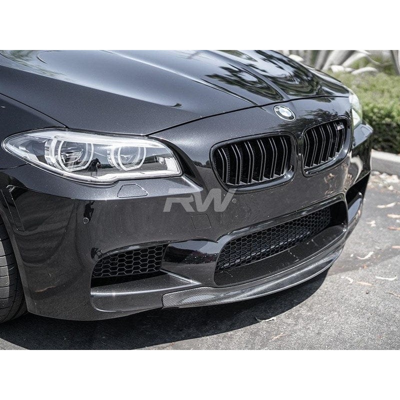RW Carbon Center Carbon Fiber Front Lip Spoiler – BMW F10 M5