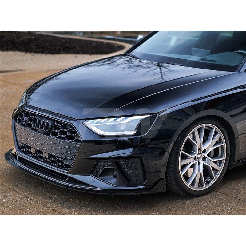 RW Carbon CF Front Lip (S-Line) – Audi B9 A4
