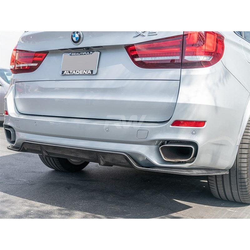 RW Carbon M Sport 3D Style Carbon Fiber Diffuser – BMW / F15 / X5