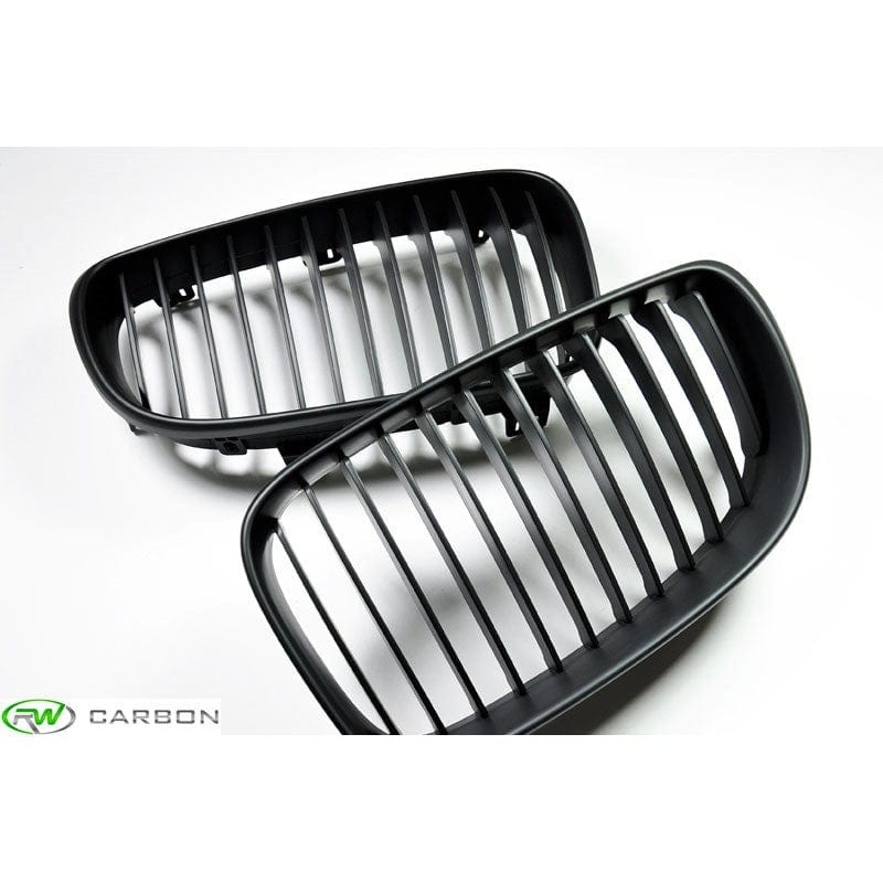 RW Carbon Matte Black Grilles – BMW / E82 / E88