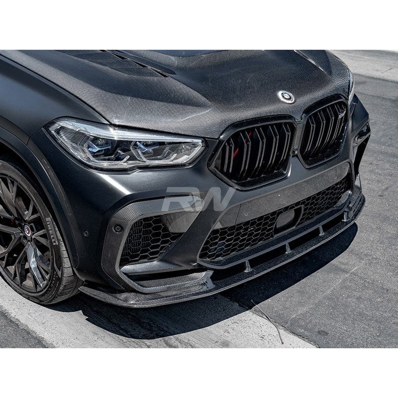 RW Carbon RWS Carbon Fiber Front Lip – BMW / F96 / X6M