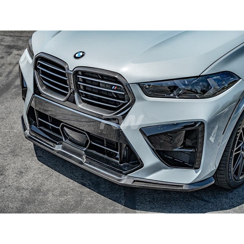 RW Carbon RWS Carbon Fiber Front Lip – BMW / F96 / X6M / LCI