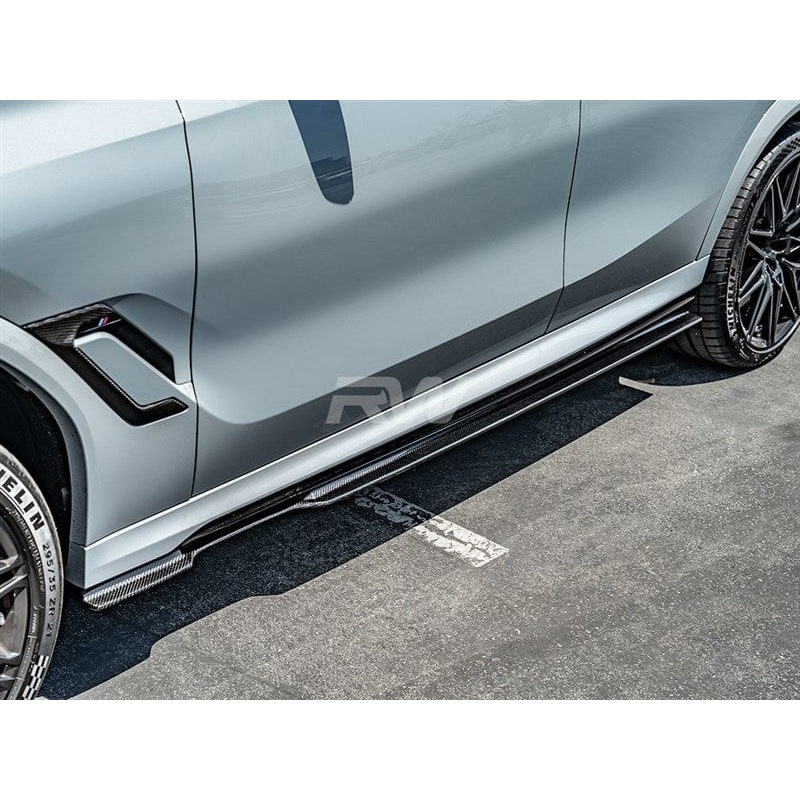 RW Carbon RWS CF Side Skirt Extensions – BMW / F96 / X6M / G06 / X6