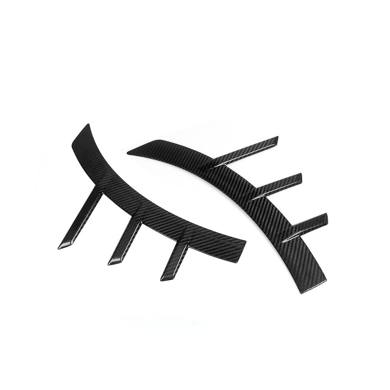 AutoTecknic Dry Carbon Front Fender Arch Trim Set – G87 M2