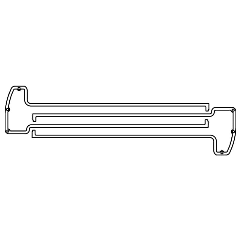 Cometic Jaguar 3.4L XK6 .060in AFM Cam Cover – Left