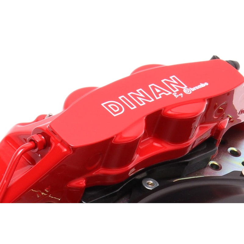Dinan by Brembo Front Brake Set (Red Calipers w/ 355mm Slotted Rotors) – 2006-2013 BMW 3-Series