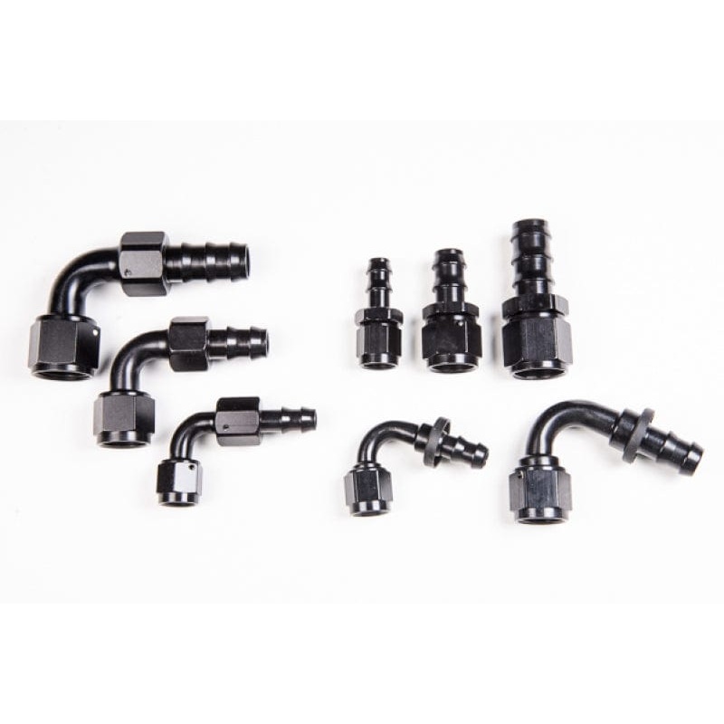Radium Engineering 8AN 90Deg Pushlok Hose End