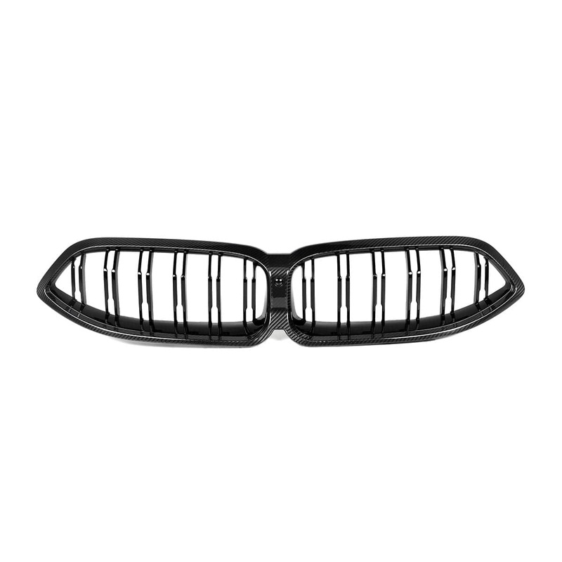 AutoTecknic Dry Carbon Dual-Slats Front Grille – G14/ G15/ G16 8-Series