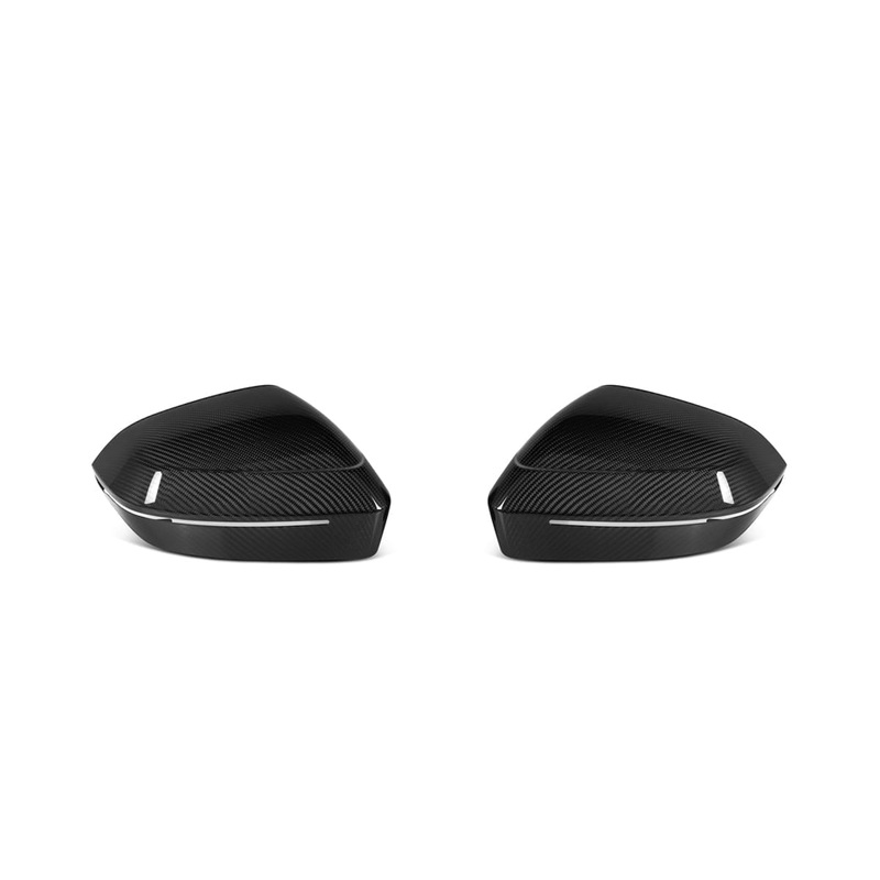 AutoTecknic Dry Carbon Fiber Mirror Cap Set – G60 5-Series | G70 7-Series