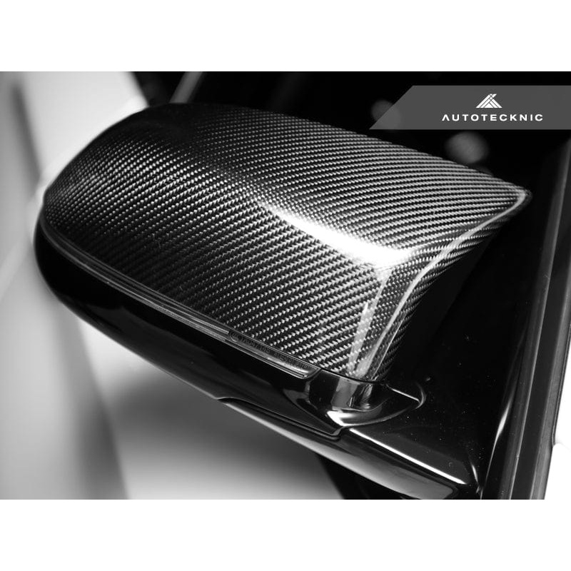 AutoTecknic Replacement Carbon Fiber Mirror Covers – F85 X5M | F86 X6M