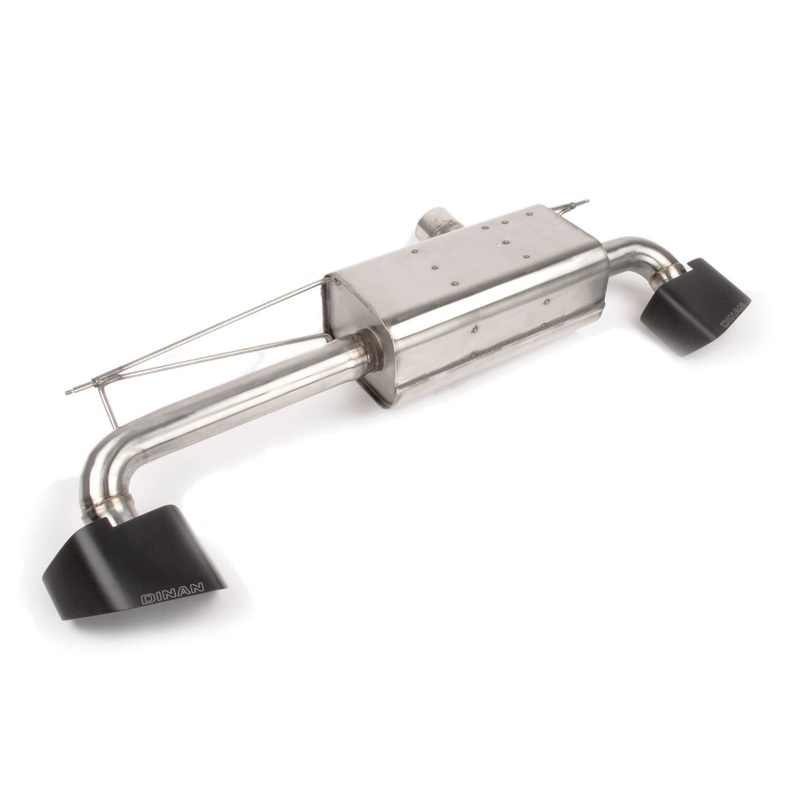 Dinan Free Flow Axle-Back Exhaust (Black Tips) – 2017-2023 BMW 540i